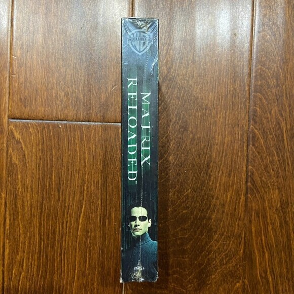 MATRIX RELOADED (VHS Tape, 2003) FACTORY SEALED! Keanu Reeves Wachowskis - Picture 5 of 5